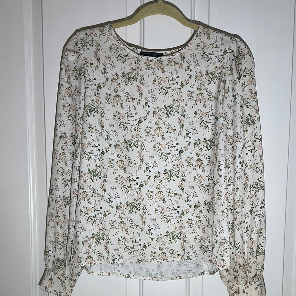 Floral Print Women's Top